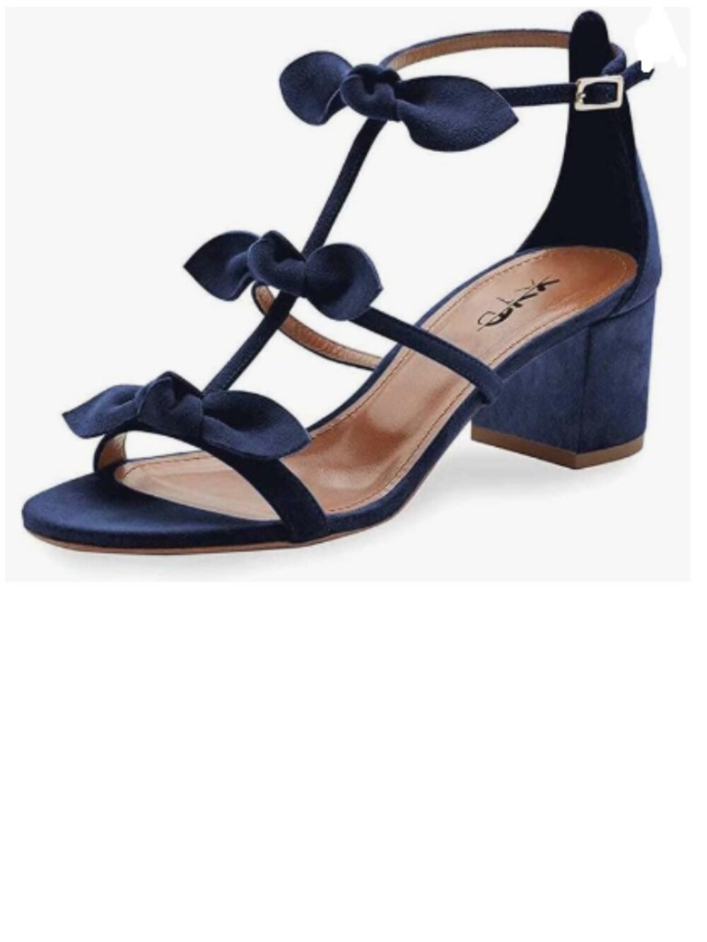 XYD Women Girls Gladiator Block Chunky Heels Open Toe Sandals Crossover Strap